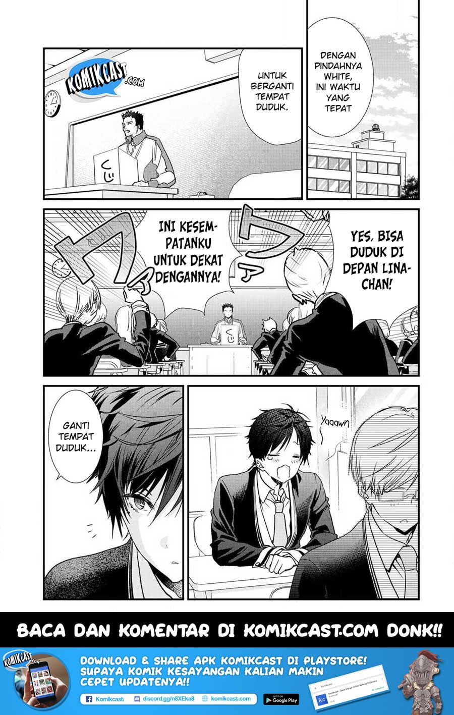 Class ga Isekai Shoukan sareta Naka Ore dake Nokotta n desu ga Chapter 11 Bahasa Indonesia